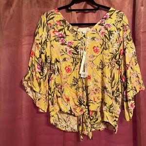Love stitch Kimono Top size L